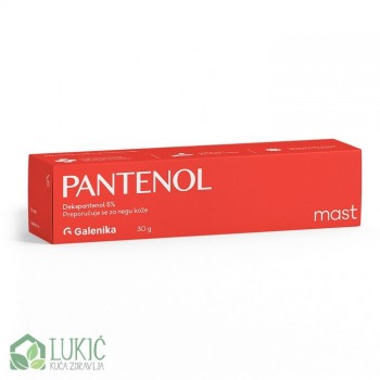 Pantenol mast 30 g Galenika