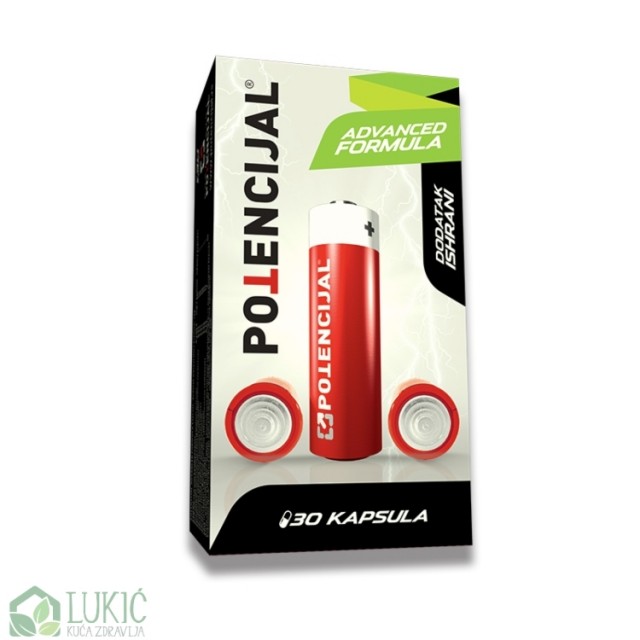 Potencijal Advanced Formula 30 Kapsula Potencijal Advanced Formula 30 Kapsula