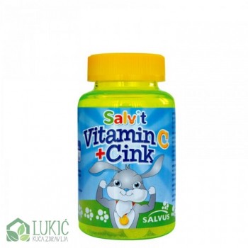Salvit Bombone Vitamin C+Cink 60 bombona