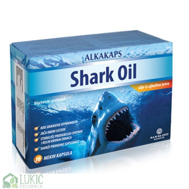Alkakaps Shark Oil 30 Kapsula Alkakaps Shark Oil 30 Kapsula