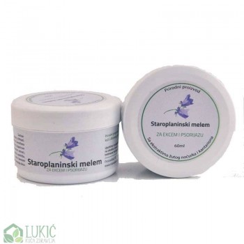 Staroplaninski melem za ekcem i psorijazu 60ml Staroplaninski melem za ekcem i psorijazu 60ml