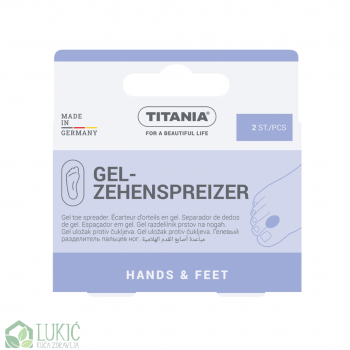 Titania separator gel za prste 2 komada Titania separator gel za prste 2 komada