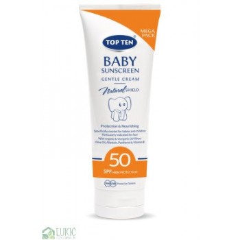 Top Ten Sun Baby Mega krema SPF 50 250 ml