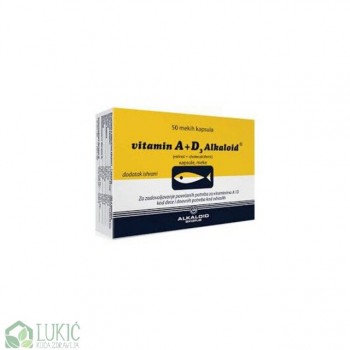 Vitamin A+D3 kapsule a50