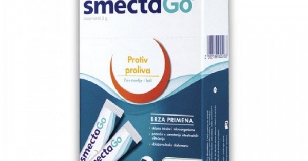 Smecta Go prašak - Brzo olakšanje dijareje i zaštita crevne sluznice ...
