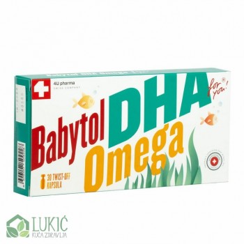 BABYTOL DHA OMEGA 100MG A30
