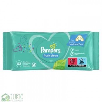 Pampers Fresh vlažne maramice, 52 komada