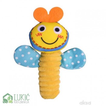 Biba Toys zvečka - šareni leptirić