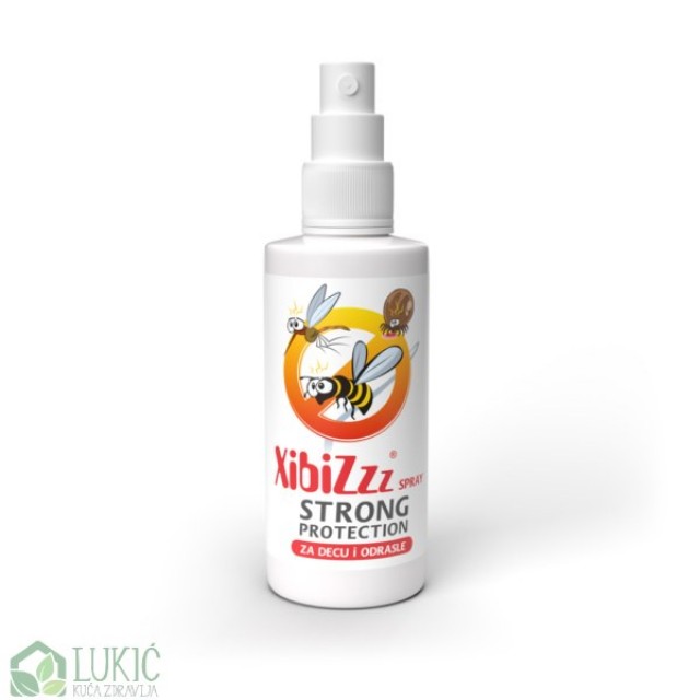 Xibizzz Strong Protection Ikaridin Sprej Protiv Uboda Komaraca I Krpelja 100Ml Xibizzz Strong Protection Ikaridin Sprej Protiv Uboda Komaraca I Krpelja 100Ml