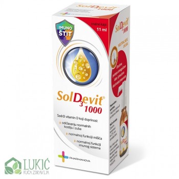 Soldevit D3 1000IU kapi 10ml Soldevit D3 1000IU kapi 10ml