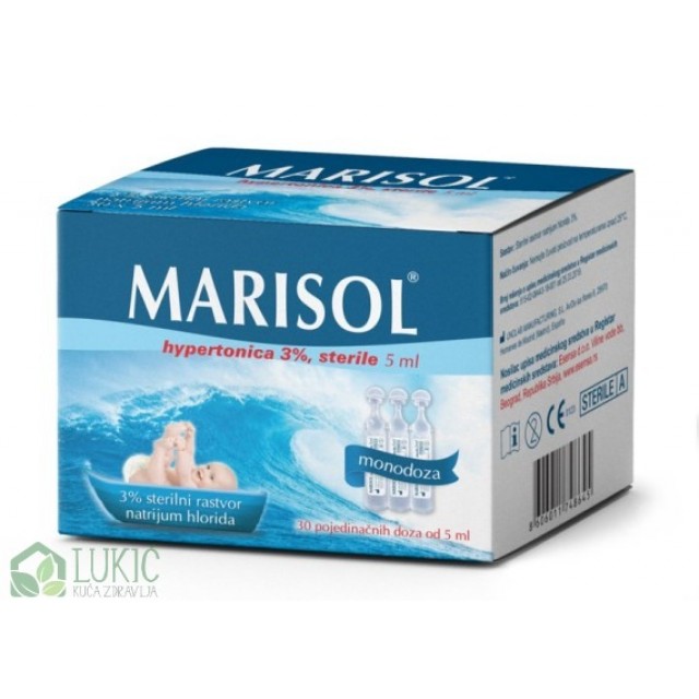 Marisol Hypertonica 3% Sterile 30 Ampula Marisol Hypertonica 3% Sterile 30 Ampula