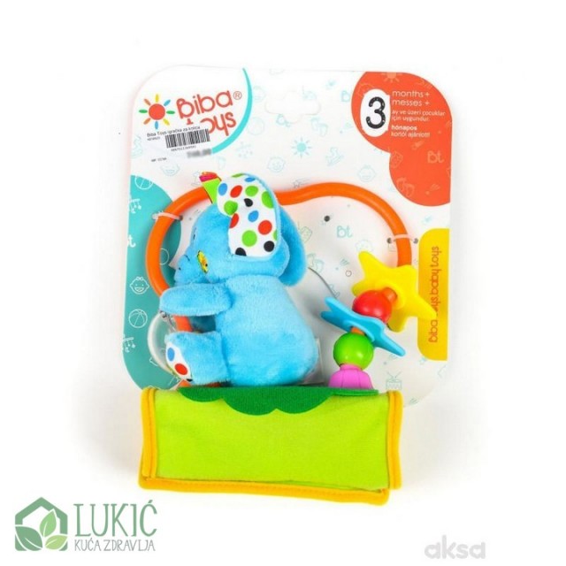 Biba Toys Igračka Za Kolica Slonče Biba Toys Igračka Za Kolica Slonče