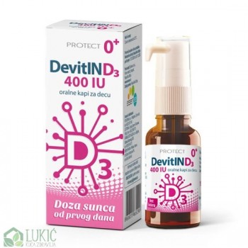 DEVITIN D3 400IU ORALNE KAPI ZA DECU 15ML, PROTECT DEVITIN D3 400IU ORALNE KAPI ZA DECU 15ML, PROTECT