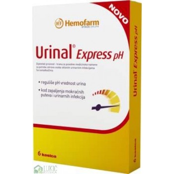 Urinal Express pH 6 kesica