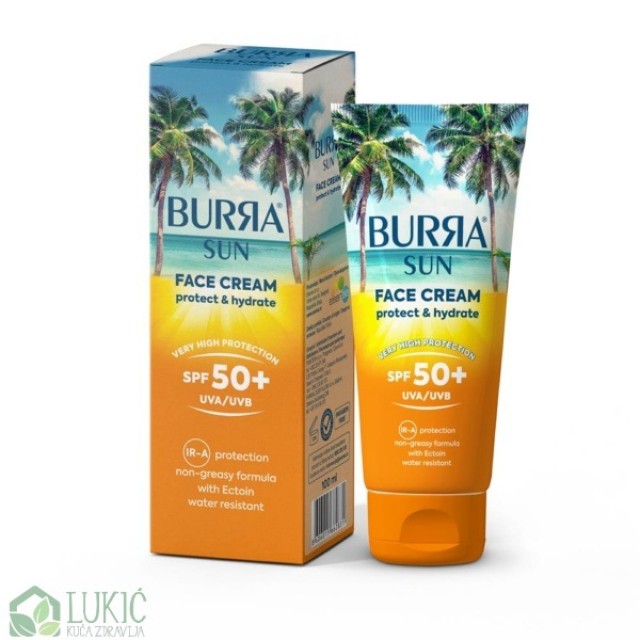 Burra Sun Face Cream Spf50+ 100Ml Burra Sun Face Cream Spf50+ 100Ml
