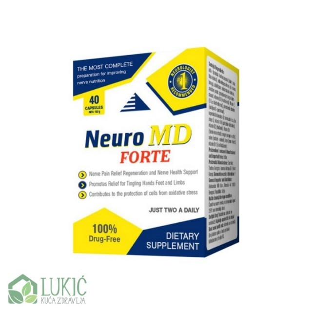 Neuro Md Forte 40 Kapsula Neuro Md Forte 40 Kapsula