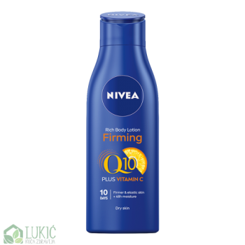 Nivea Q10 Mleko za zatezanje kože sa Vitaminom C 250ml Nivea Q10 Mleko za zatezanje kože sa Vitaminom C 250ml
