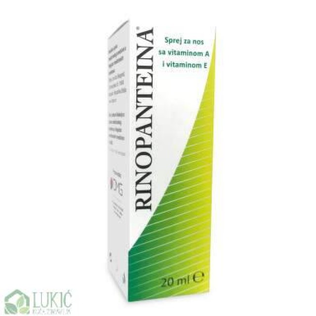 Rinopanteina Sprej Za Nos Sa Vitaminom A I E Rinopanteina Sprej Za Nos Sa Vitaminom A I E