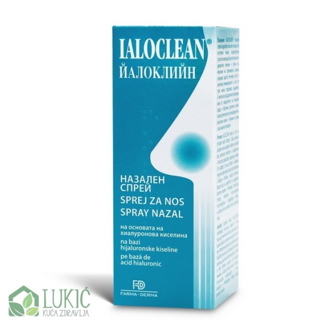 Ialoclean Sprej Za Nos 30 Ml Ialoclean Sprej Za Nos 30 Ml
