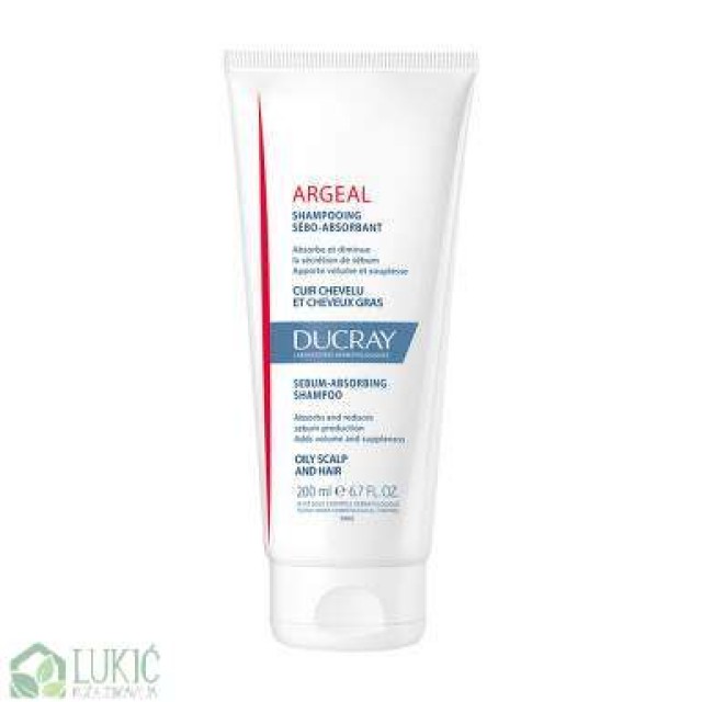 Ducray Argeal Šampon 200 Ml