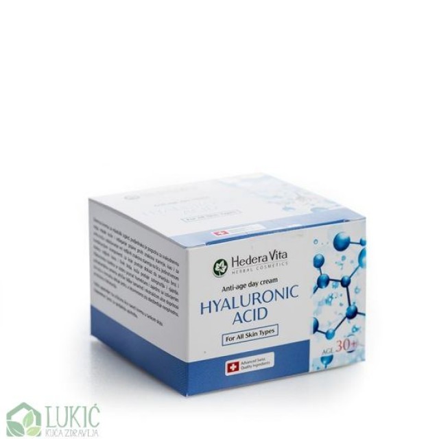 Hedera Vita Krema Za Lice Hyaluron Dnevna 50Ml Hedera Vita Krema Za Lice Hyaluron Dnevna 50Ml
