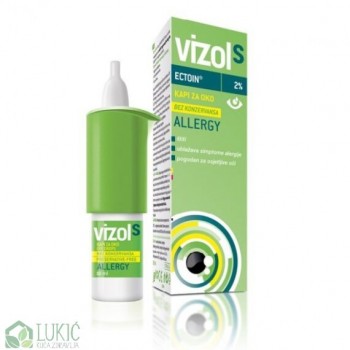 Vizol S Allergy kapi za oči 10ml Vizol S Allergy kapi za oči 10ml