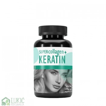 Super Collagen + Keratin, 60 kapsula