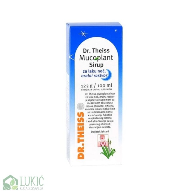 Dr.theiss Mucoplant Sirup Za Laku Noć 250Ml