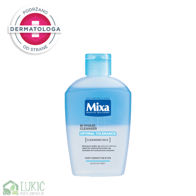 Mixa Dvofazni Skidač Šminke 125Ml Mixa Dvofazni Skidač Šminke 125Ml