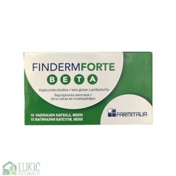 FINDERM FORTE BETA VAGINALNE KAPSULE FINDERM FORTE BETA VAGINALNE KAPSULE