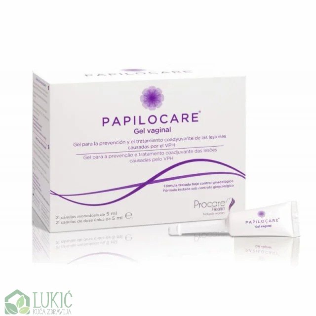 Papilocare Vaginalni Gel 7X5Ml