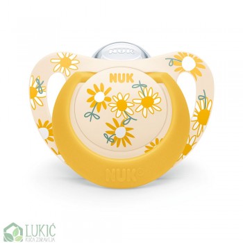 Nuk varalica silikon u kutiji Star 6-18m 736781