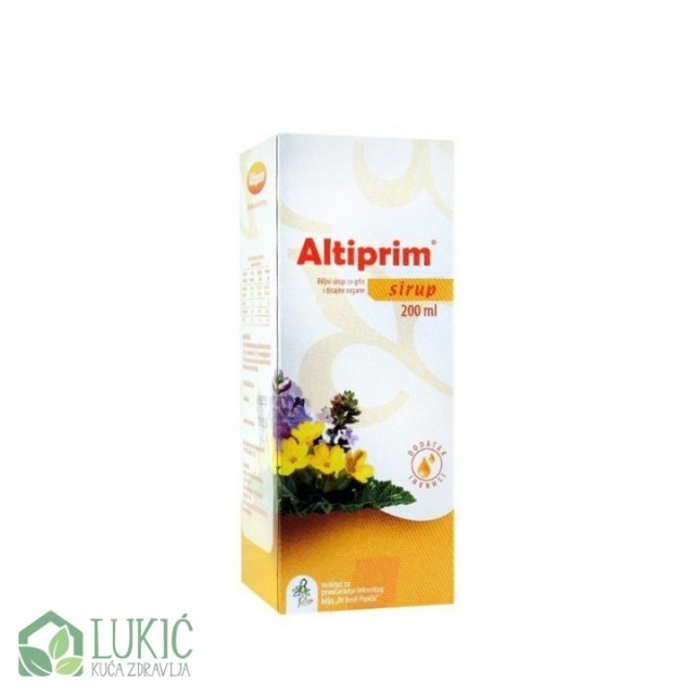 Altiprim Sirup 200Ml Altiprim Sirup 200Ml