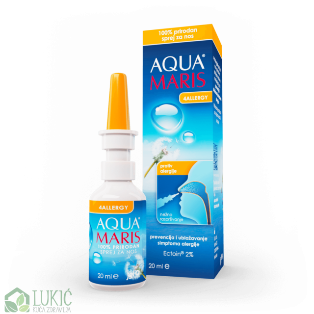 Aqua Maris 4 Allergy Sprej Za Nos 20Ml Aqua Maris 4 Allergy Sprej Za Nos 20Ml