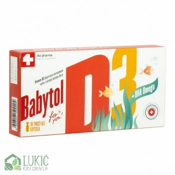 BABYTOL D3+OMEGA 30 CPS