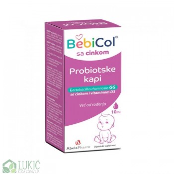 Bebicol Cink + vitamin D3 10ml