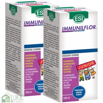 Immunilflor Junior Sirup 200 ml 1+1 Immunilflor Junior Sirup 200 ml 1+1