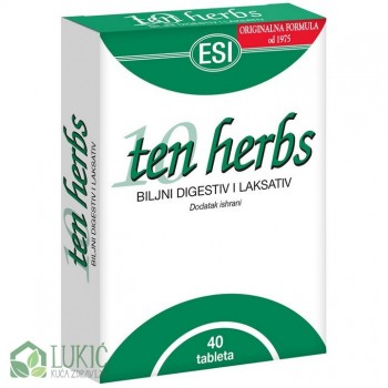 Ten Herbs 40 tableta