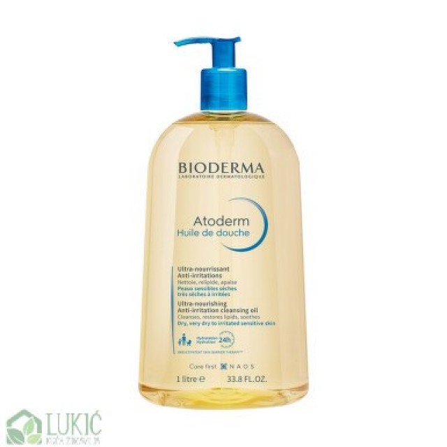 Bioderma Atoderm Ulje Za Tuširanje, 1000 Ml Bioderma Atoderm Ulje Za Tuširanje, 1000 Ml