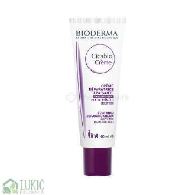 Bioderma Cicabio Regenerativna Krema 40 Ml Bioderma Cicabio Regenerativna Krema 40 Ml