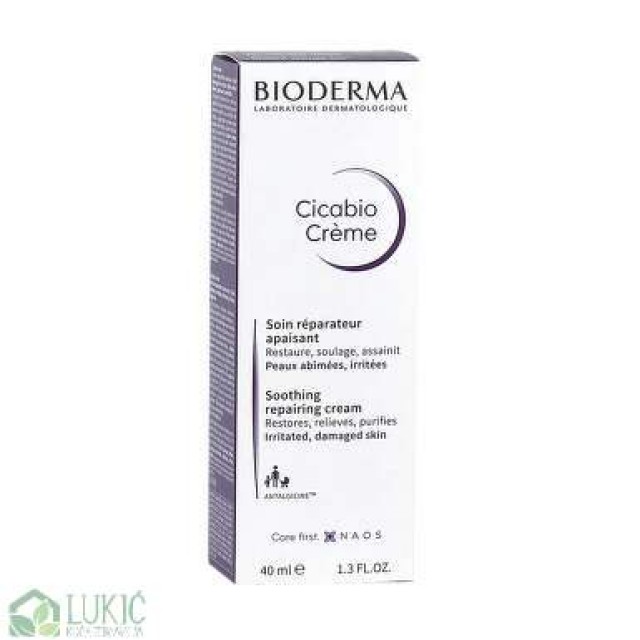 Bioderma Cicabio Regenerativna Krema 40 Ml Bioderma Cicabio Regenerativna Krema 40 Ml