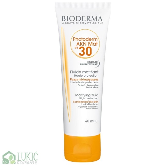 Bioderma Photoderm Akn Mat Spf30 40Ml
