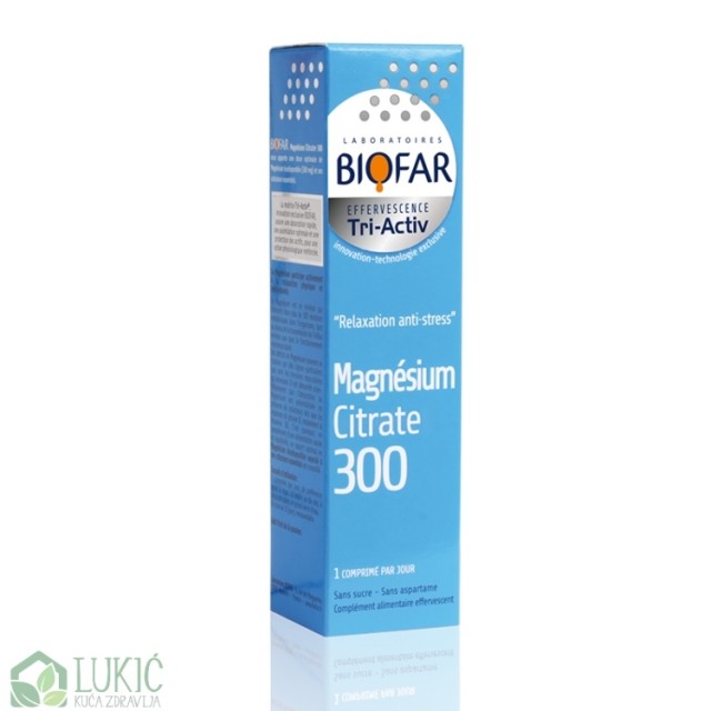 Biofar Magnezijum Kompleks 300Mg 15 Šumećih Tableta Biofar Magnezijum Kompleks 300Mg 15 Šumećih Tableta