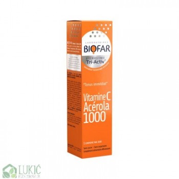 Biofar vitamin C 1000 Acerola 15 šumećih tableta