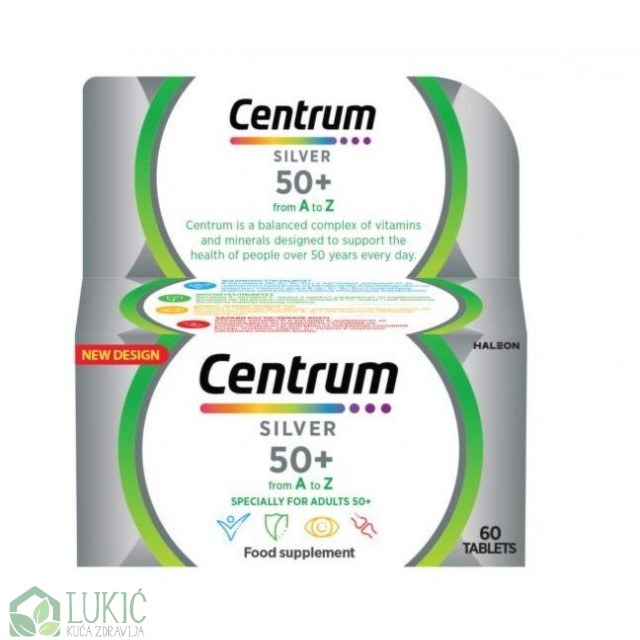 Centrum Silver+Lutein 60 Tableta Centrum Silver+Lutein 60 Tableta