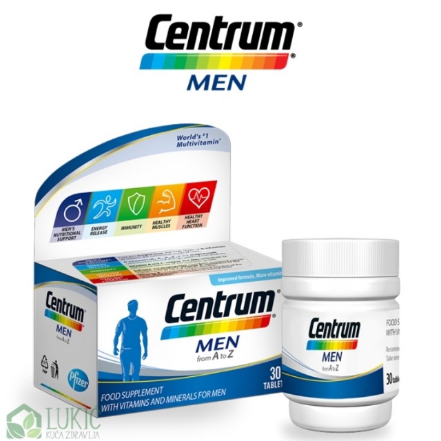 Centrum Za Muškarce 30 Tableta Centrum Za Muškarce 30 Tableta