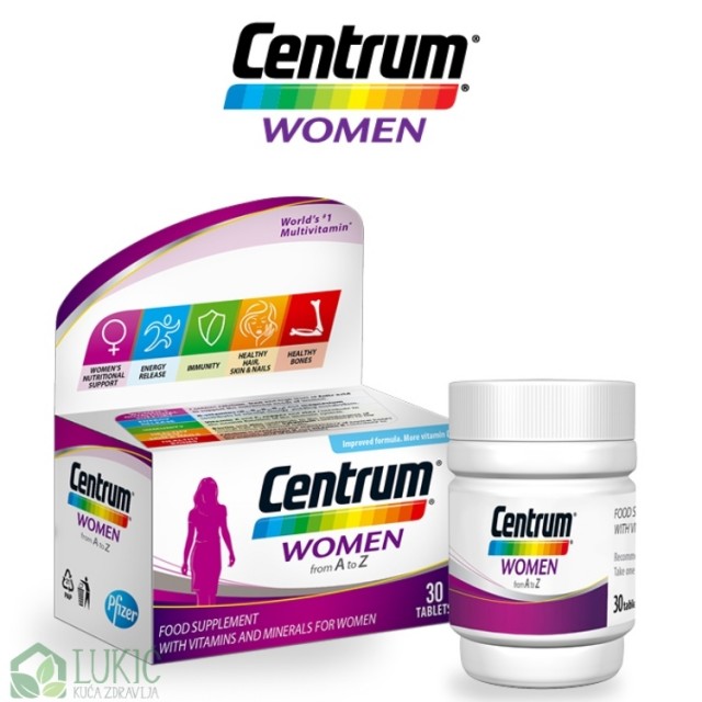 Centrum Za Žene 30 Tableta Centrum Za Žene 30 Tableta