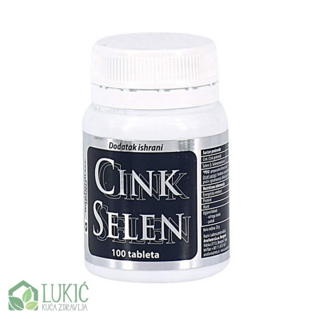 Cink-Selen Tablete A100 Cink-Selen Tablete A100