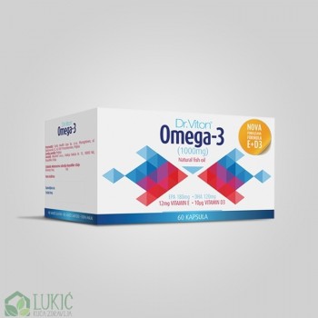 Dr. Viton Omega 3 + vitamin E + vitamin D 60 kapsula