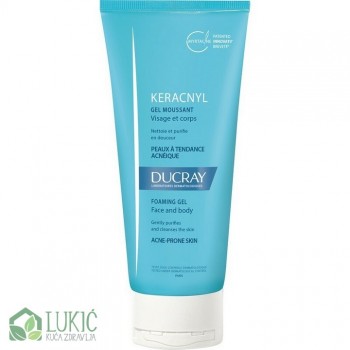 Ducray Keracnyl Penušavi Gel 200 ml Ducray Keracnyl Penušavi Gel 200 ml